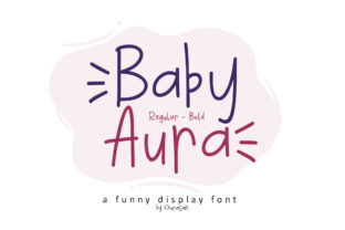 A Close Look at the Playful Baby Aura Font