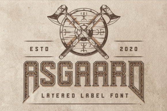 Asgaard: The Norse-Inspired Display Font for Maker Projects