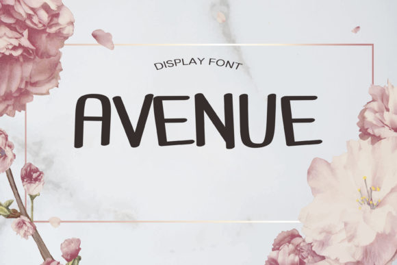 Avenue Font: A Modern Display Typeface for Business Branding