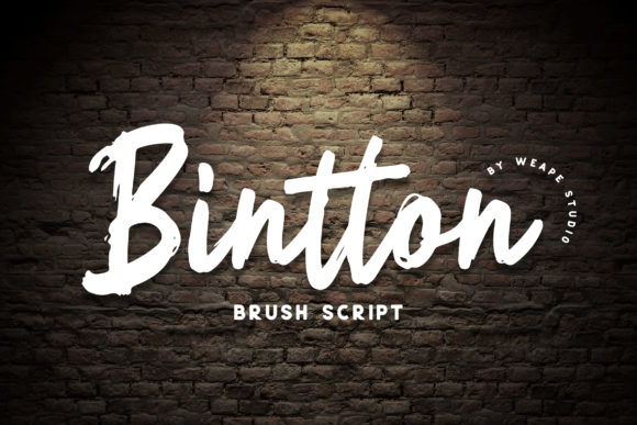 BIntton: A Bold Display Font for Online Branding