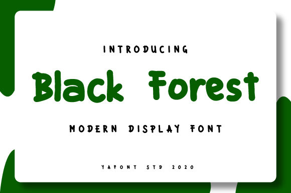 Black Forest Font: A Clean Display Option for Digital Projects