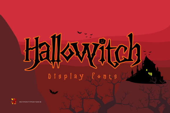 Hallowwitch: A Spooky Display Font Review