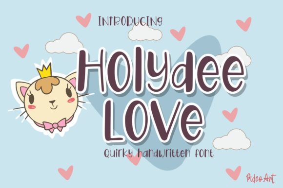 Holydee Love: The Quirky Display Font for Maker Projects
