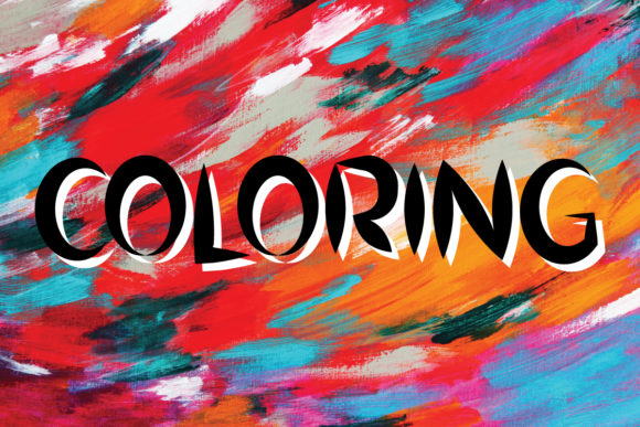 How the Coloring Font Created a Fun Brand Identity