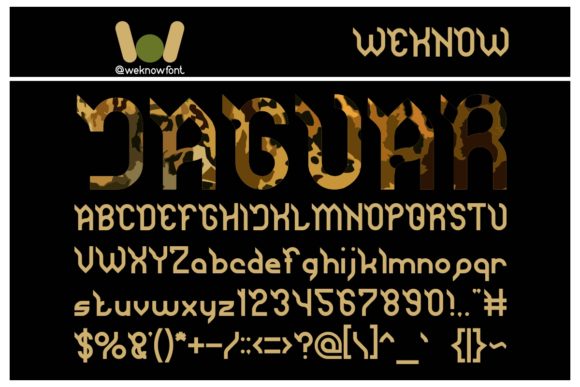 Introducing Jaguar: A Premium Display Font for Digital Creators