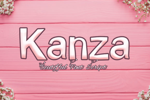 Kanza: A Bold Display Font for Editorial Impact