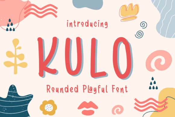 Kulo: A Playful Display Font for Editorial Joy