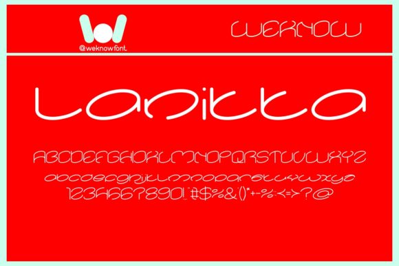 Lanitta: A Playful Display Font for Modern Campaigns