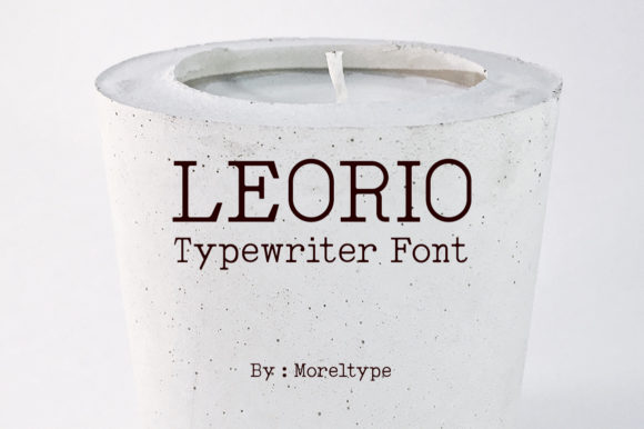 Leorio: The Minimal Serif Font for Modern Campaigns