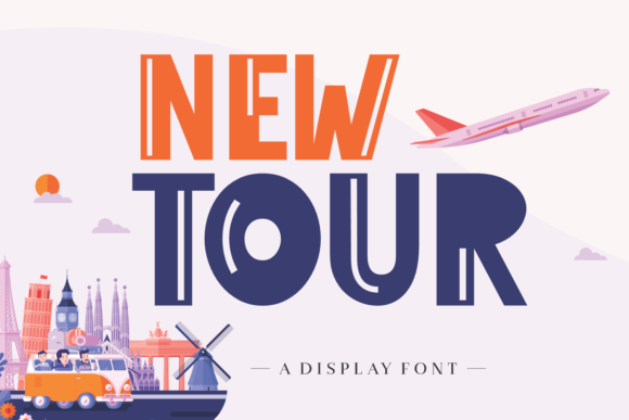 New Tour: A Display Font for Editorial Storytelling