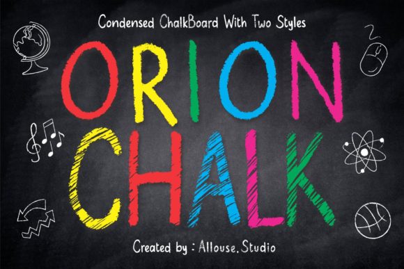 Orion Chalk: The Authentic Font for Joyful Marketing