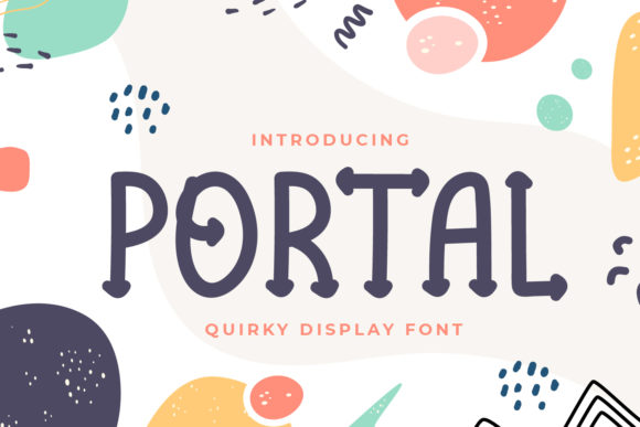 Portal: A Trendy Display Font for Editorial Design