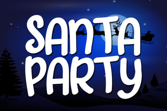 Santa Party Font: A Strategic Display Typeface for Campaigns