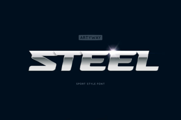 Steel Font Review: A Display Font for Bold Branding