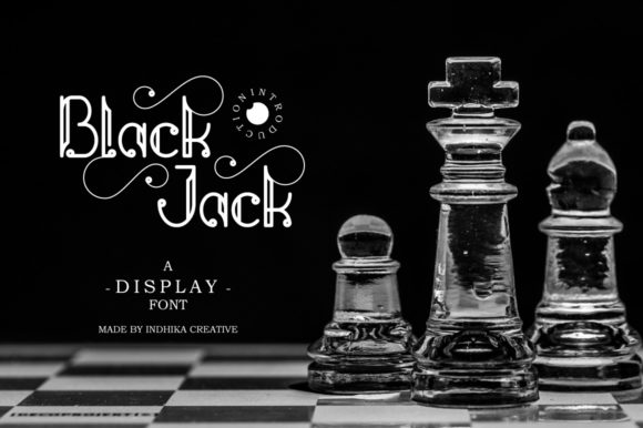 Testing Black Jack with Chessboard: A Display Font for Modern Websites