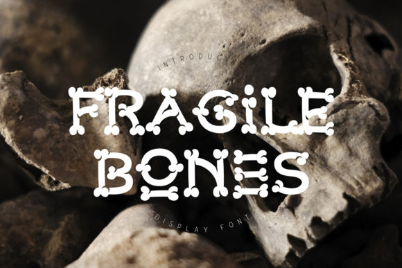 The Fragile Bones Typeface for Editorial Design