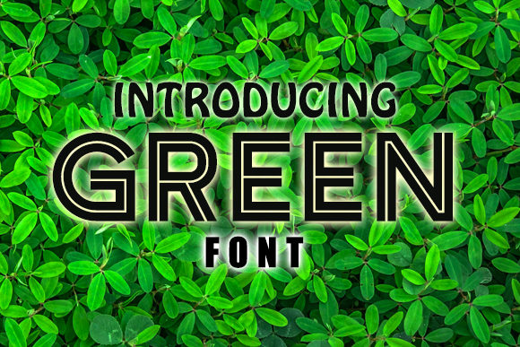 Using Green Font for Standout Campaign Graphics