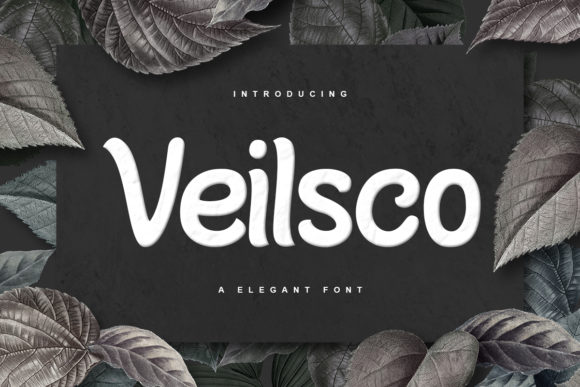 Veilsco: A Modern Display Font for Digital Marketing